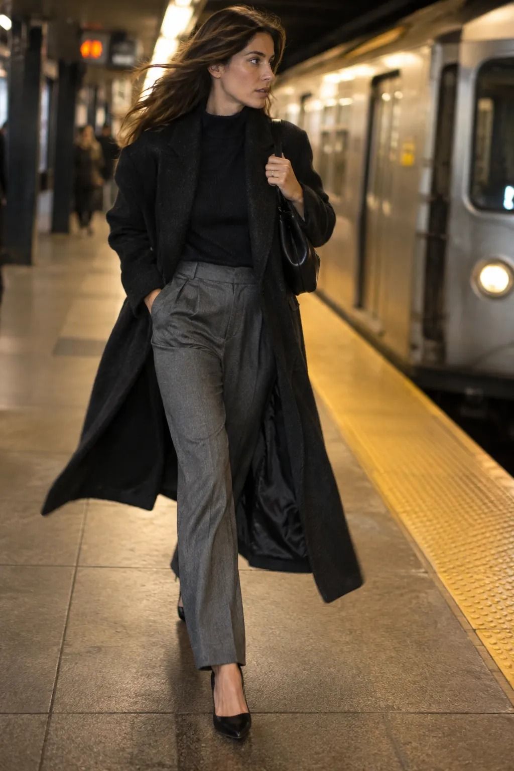 Can Pointed Pumps Lengthen the Outfit's Line?