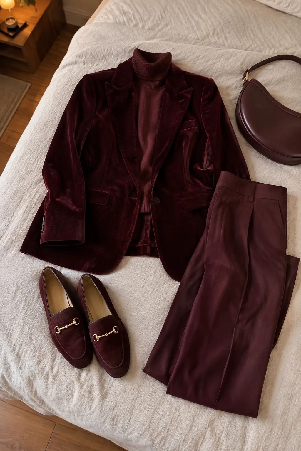 Burgundy Velvet Brings Quiet Drama