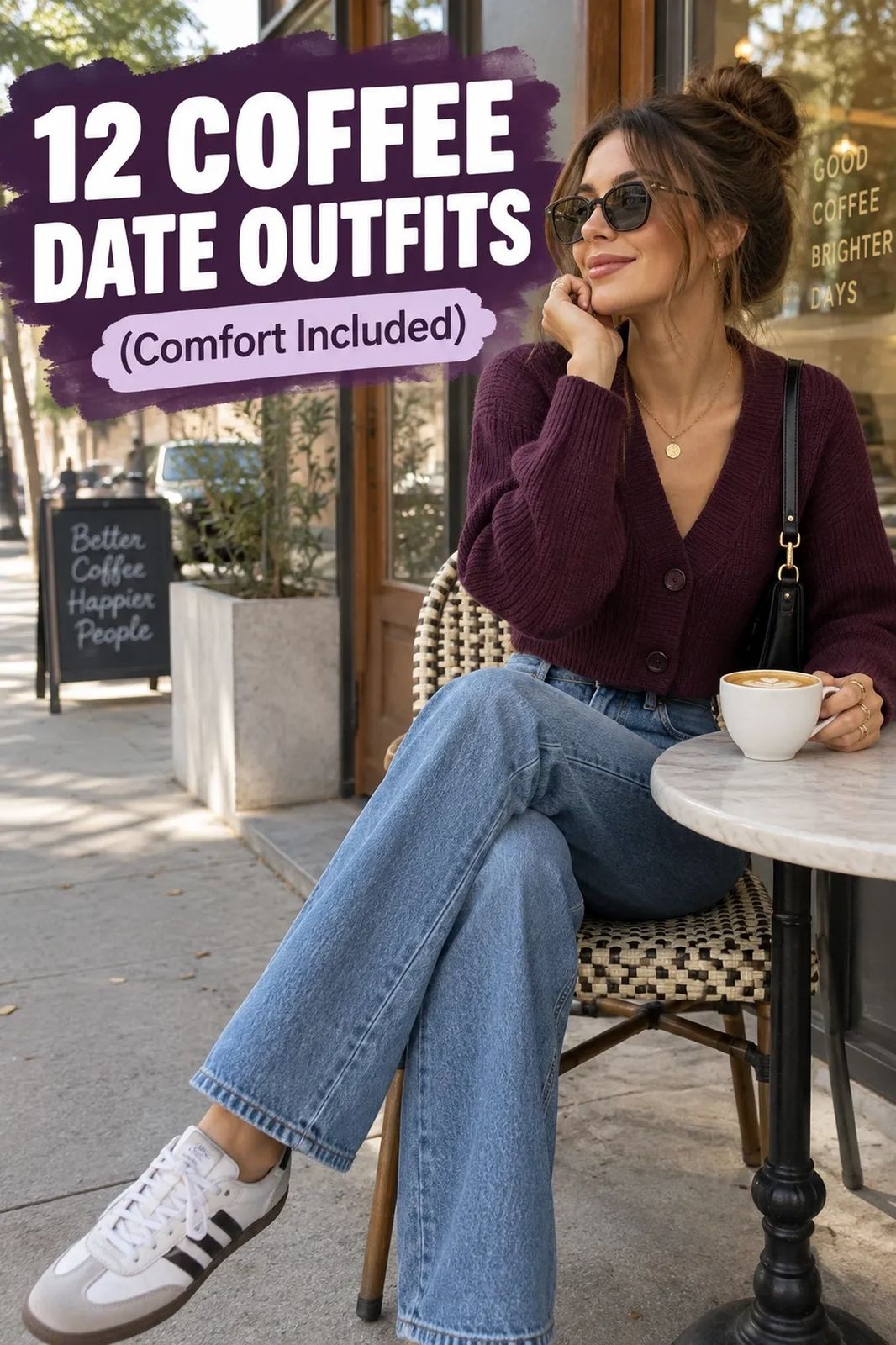 12 Coffee Date Outfits That Look Cute Without Trying Too Hard, Even on Busy Mornings