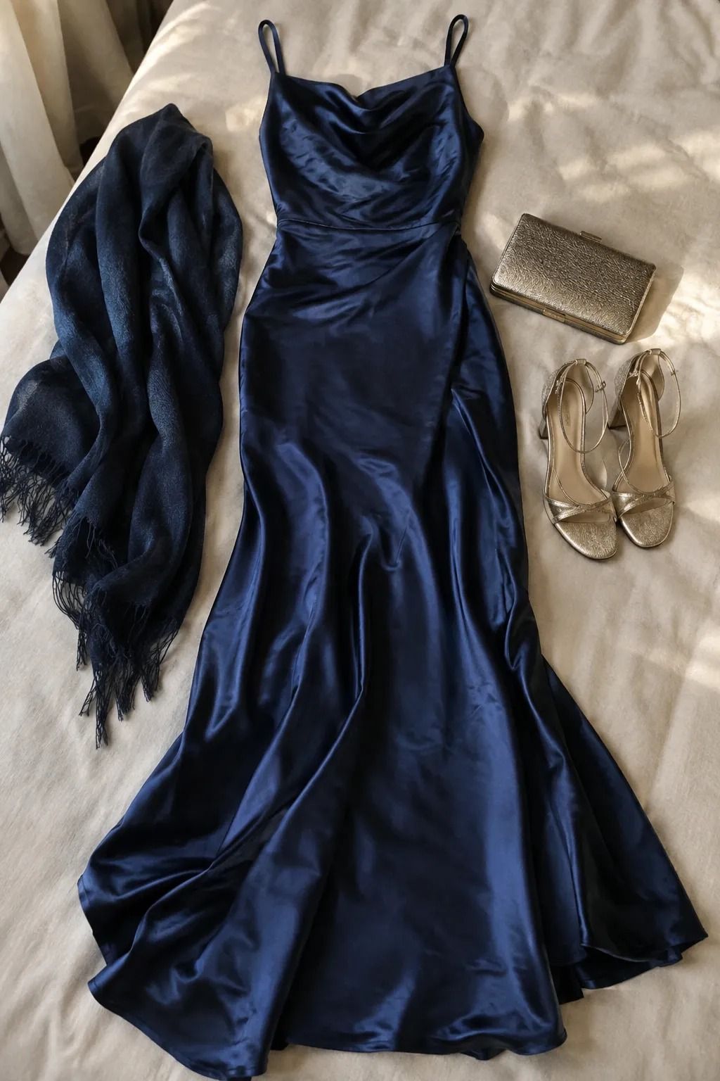 Keep Metallic Details Focused on One Accessory