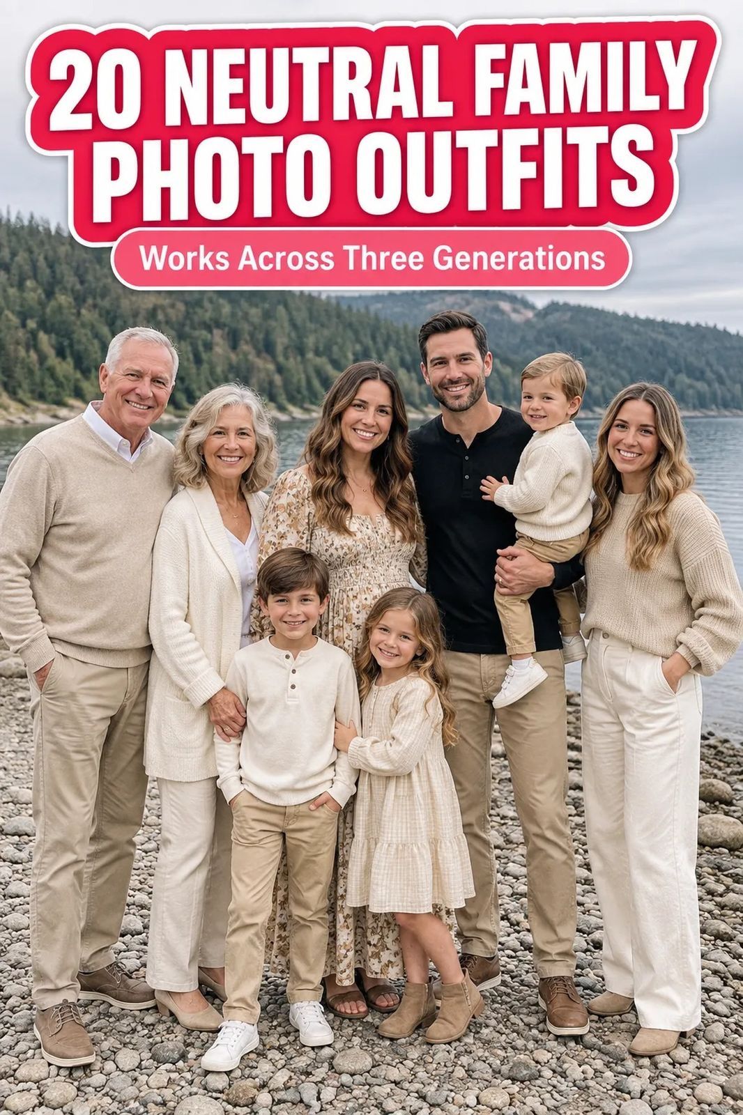 19 Neutral Family Photo Outfits That Never Look Dated in Any Season