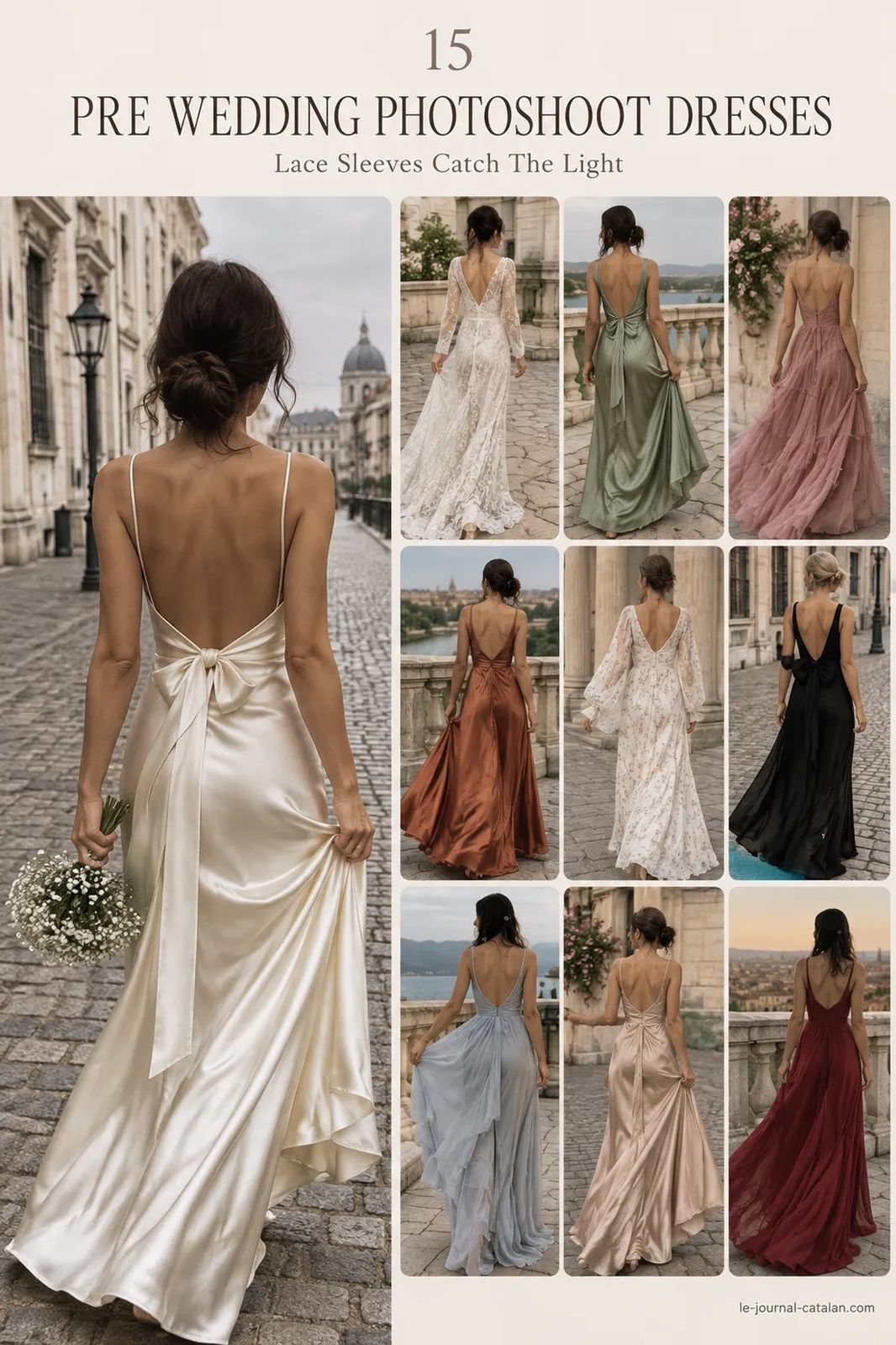15 Pre Wedding Photoshoot Dresses That Look Stunning on Camera Ideas Worth Stealing