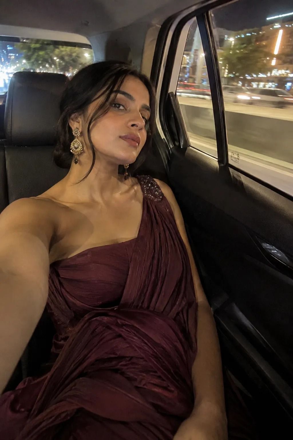 Saree-Inspired Draping: The Long-Line Finish