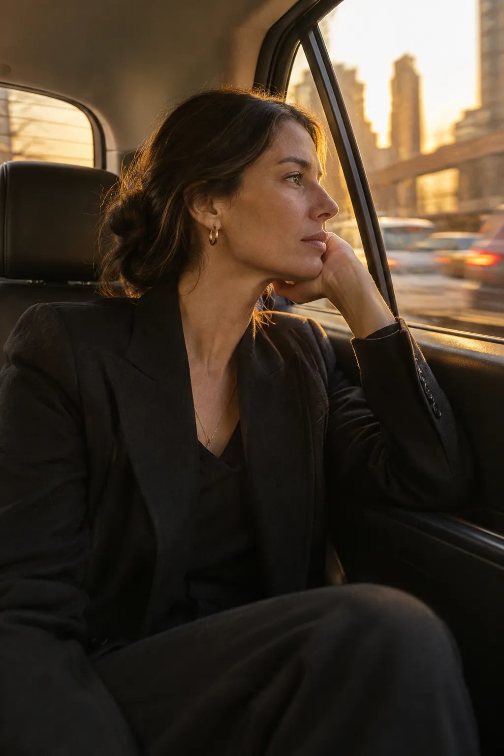 Start With a Respectful Dark Suit