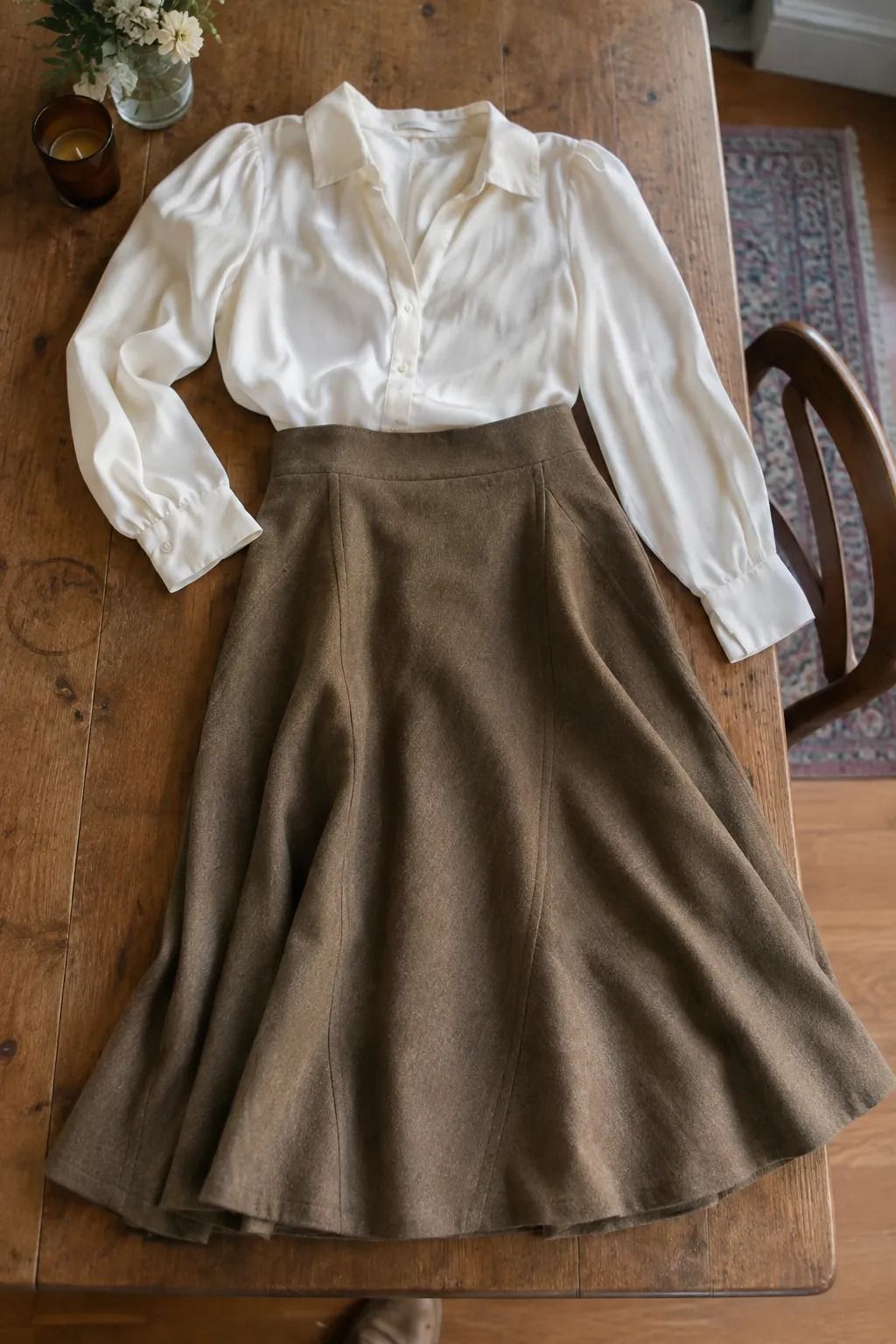 Midi Skirt, Blouse, or Both?