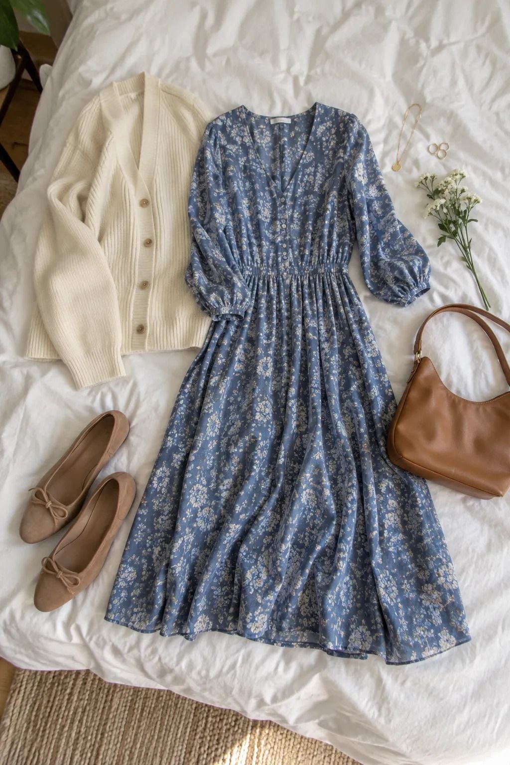 Why a Modest Midi Dress Works: The Quiet Column