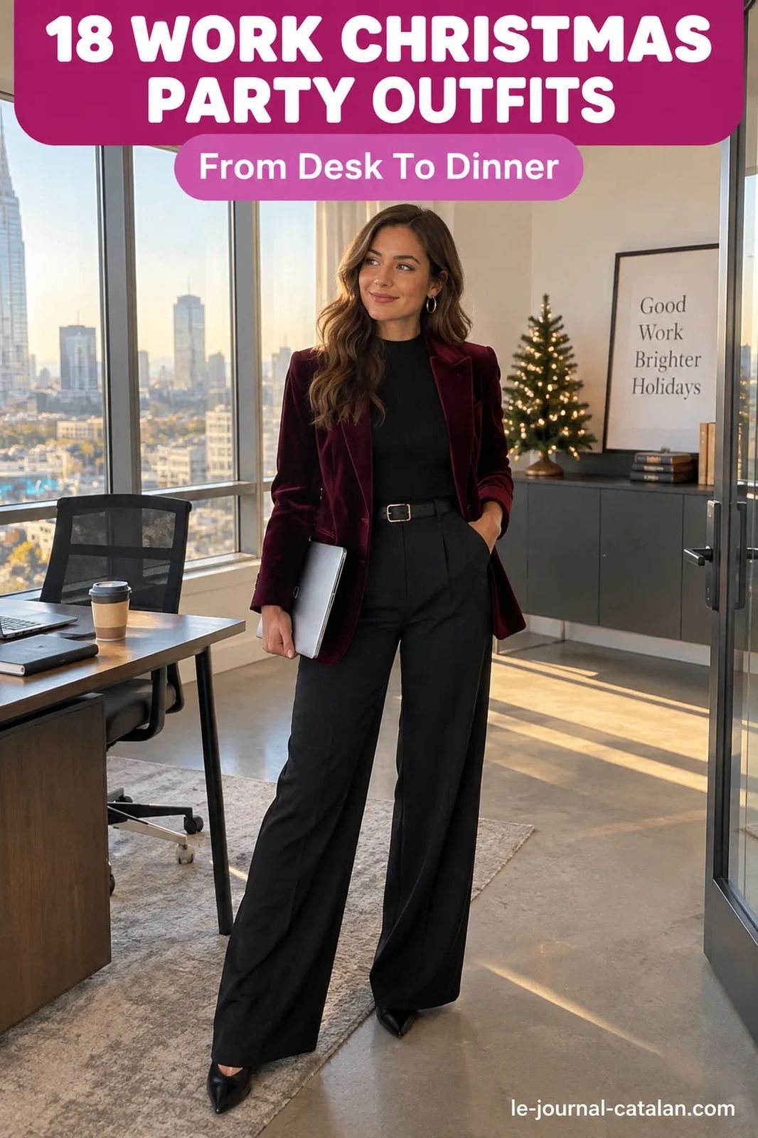 How to Style 18 Work Christmas Party Outfits That Stay Office Appropriate - 18 Ideas