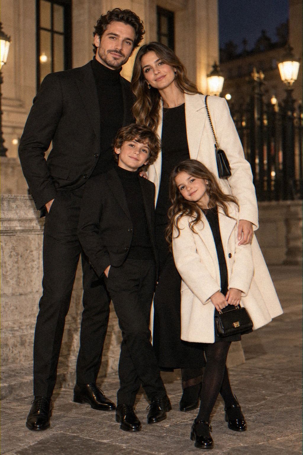 Start with one black anchor outfit
