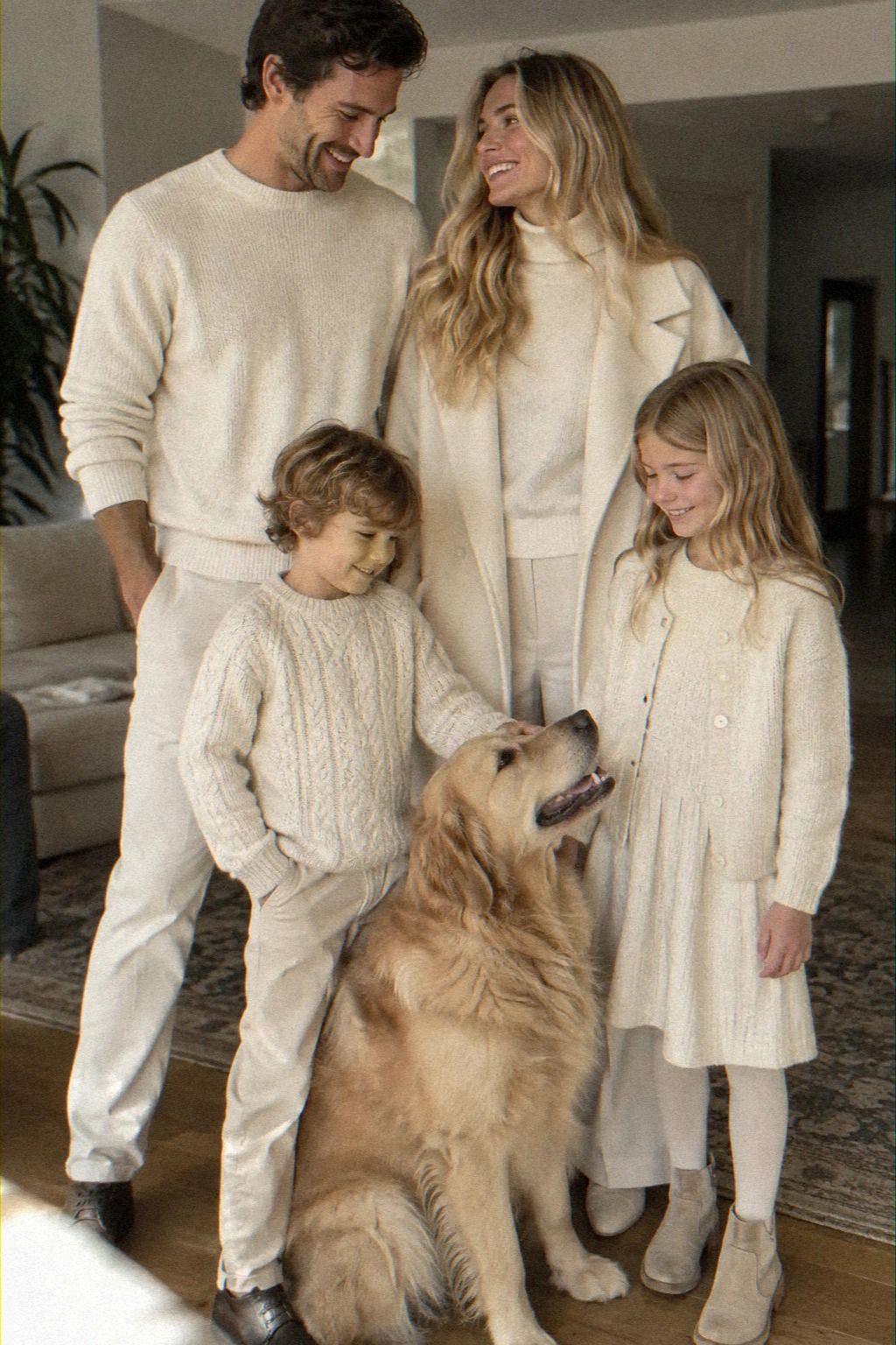 Plan tonal outfits around one cream shade