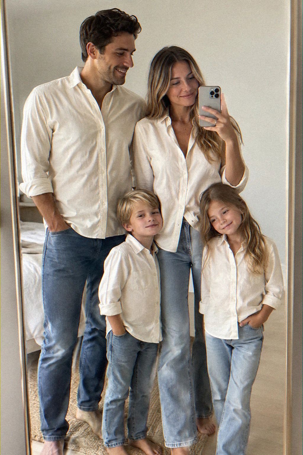 The Oxford Shirt Rule for Cream and Blue