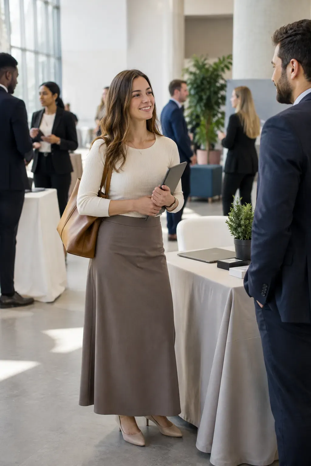 Midi Skirts Styled With Low-Heel Mary Janes: Can This Pairing Stay Sharp All Day?