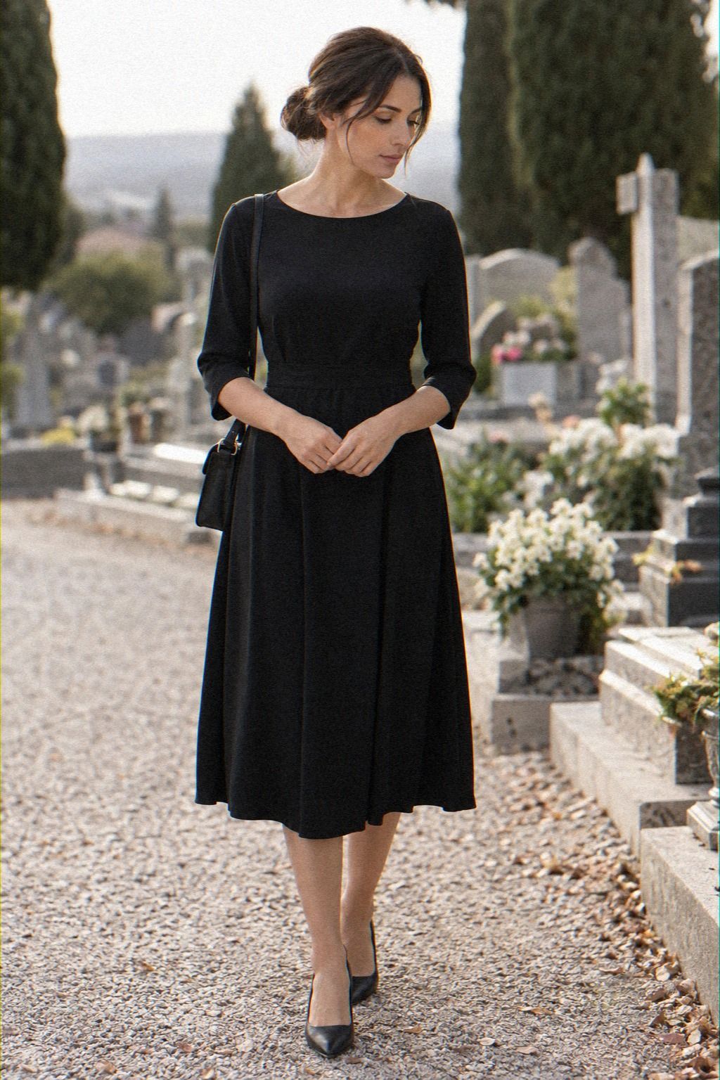 When Wide-Leg Trousers Need A Covered Silk Layer