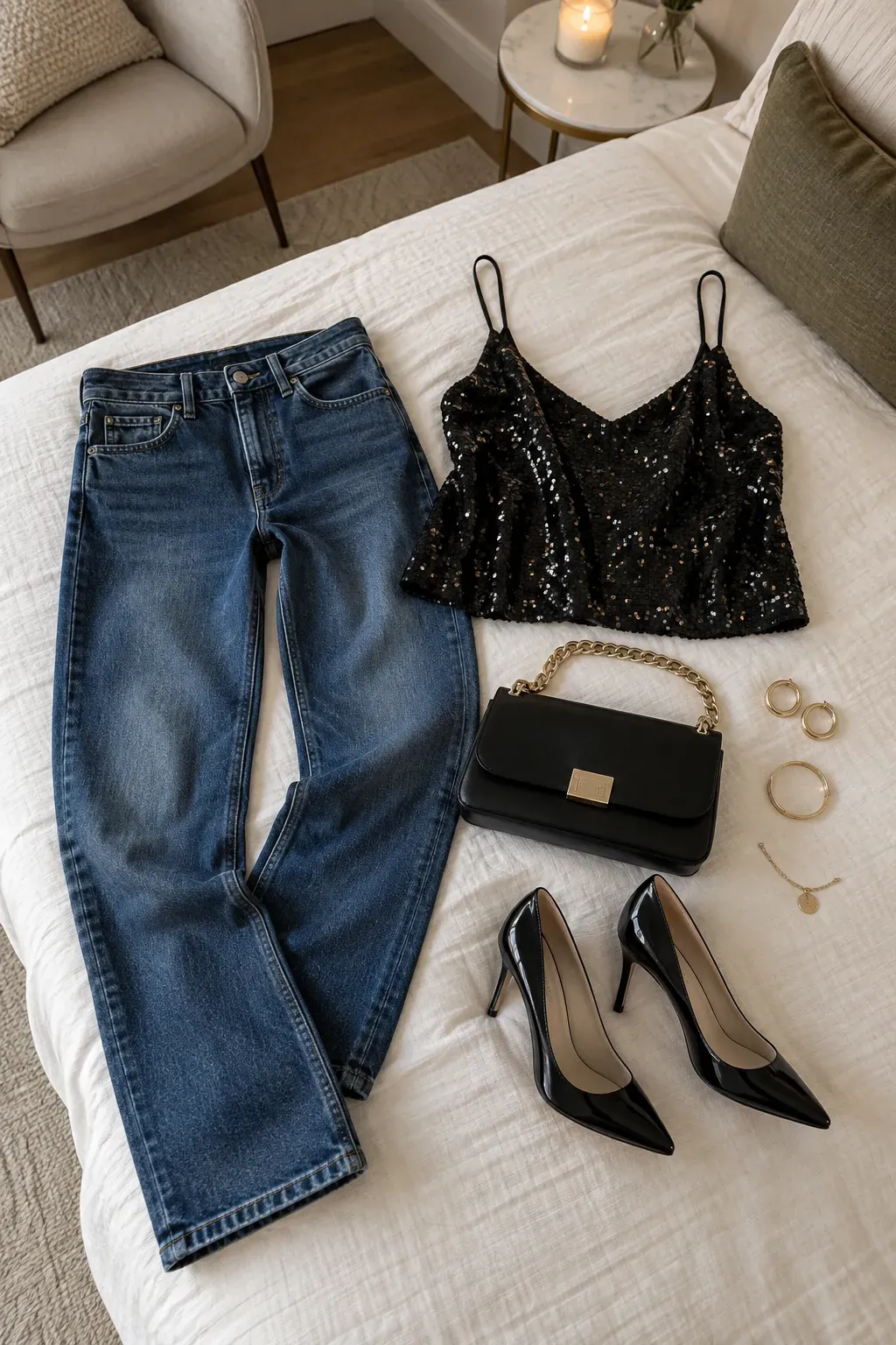 Can One Shoulder Balance Wide-Leg Jeans?