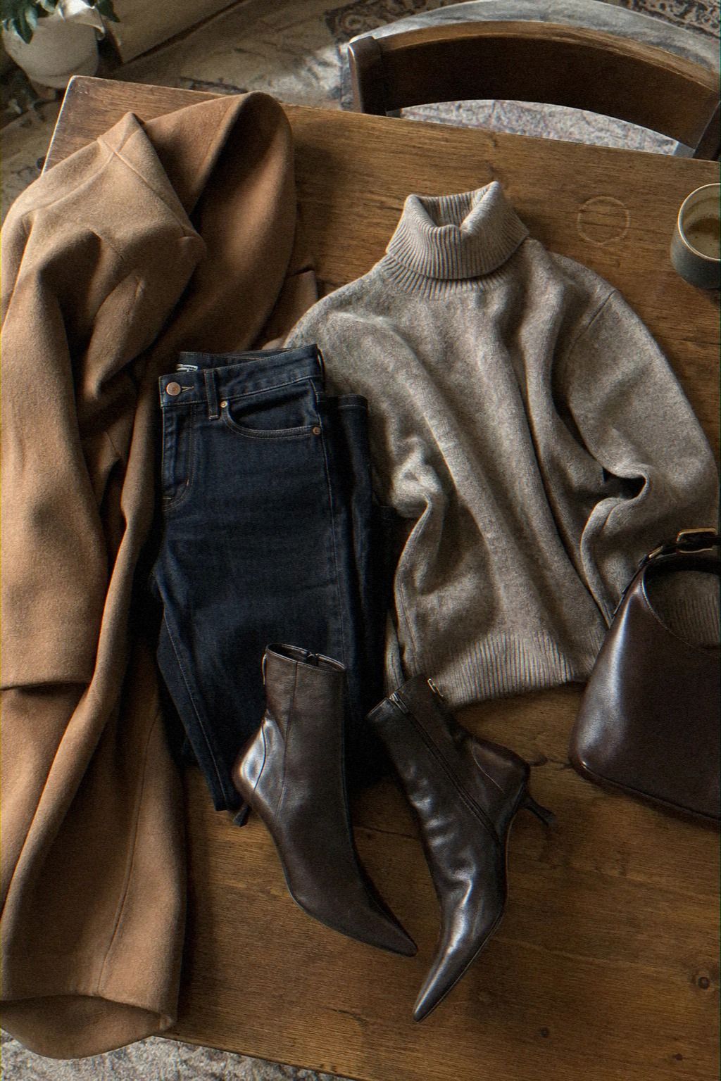 Satin Meets Cashmere