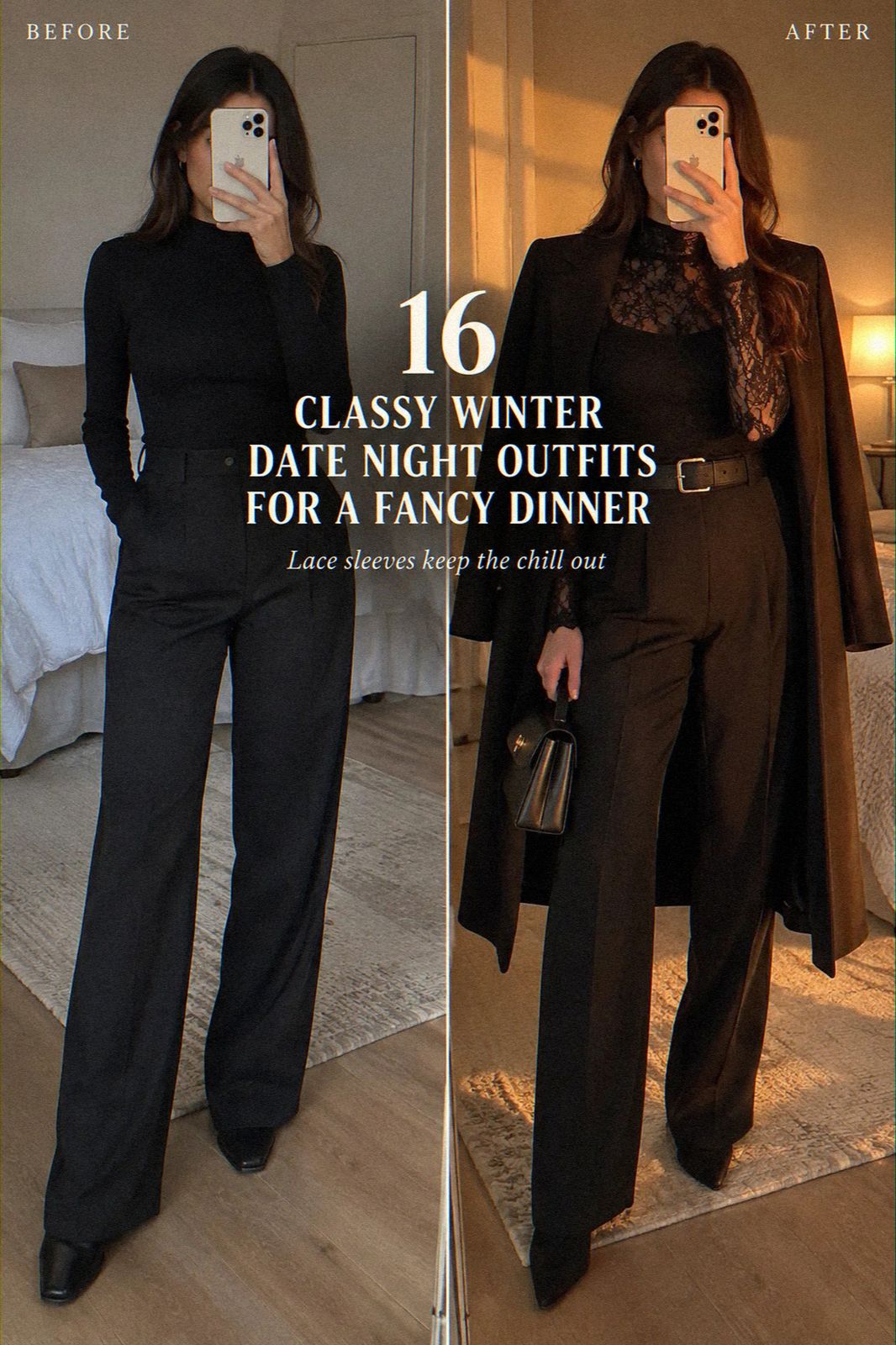 I Froze at Fancy Dinners Until I Found Classy Winter Date Night Outfits That Actually Work