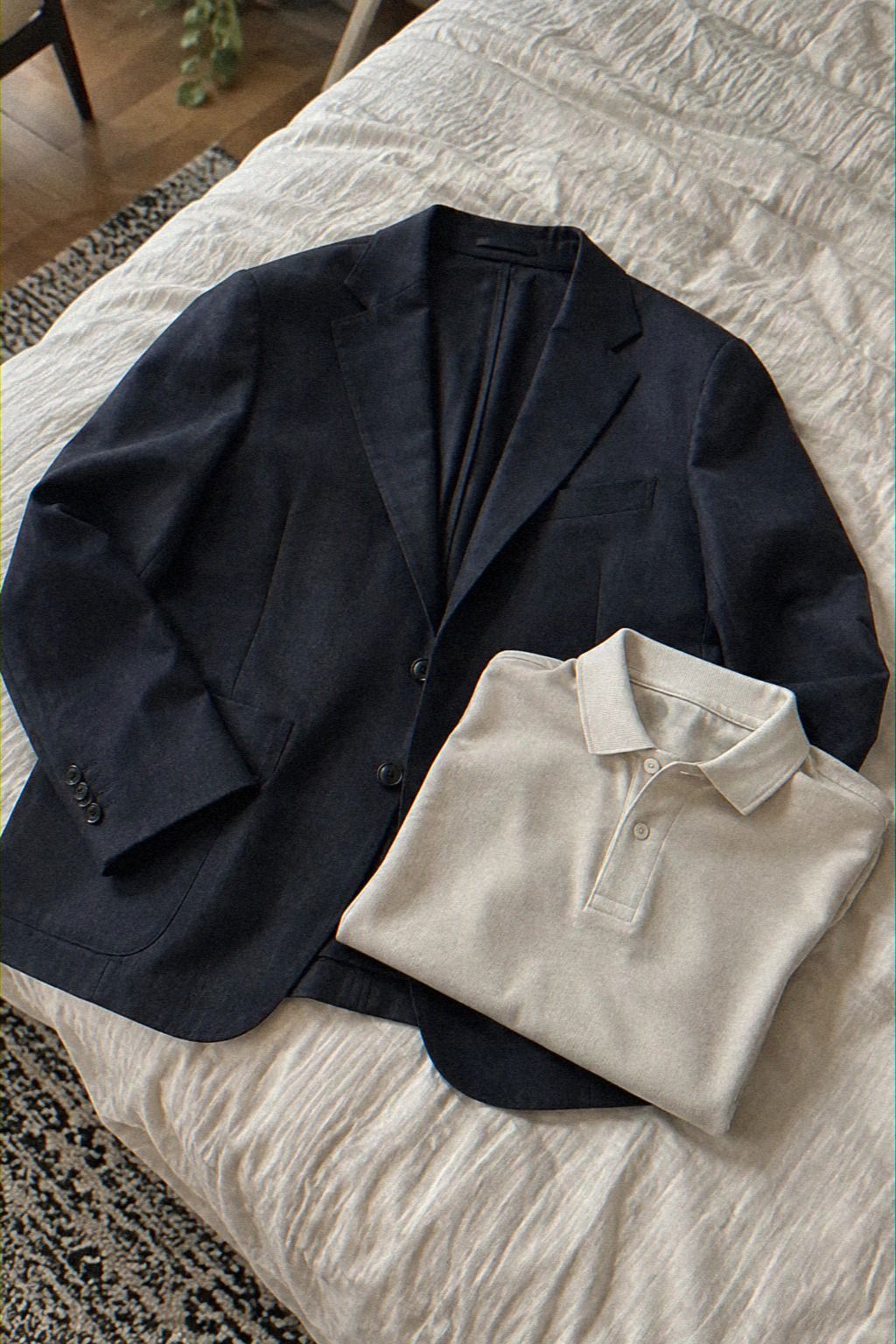 Soft Tailoring vs. Stiff Formalwear: The Polo-and-Blazer Rule