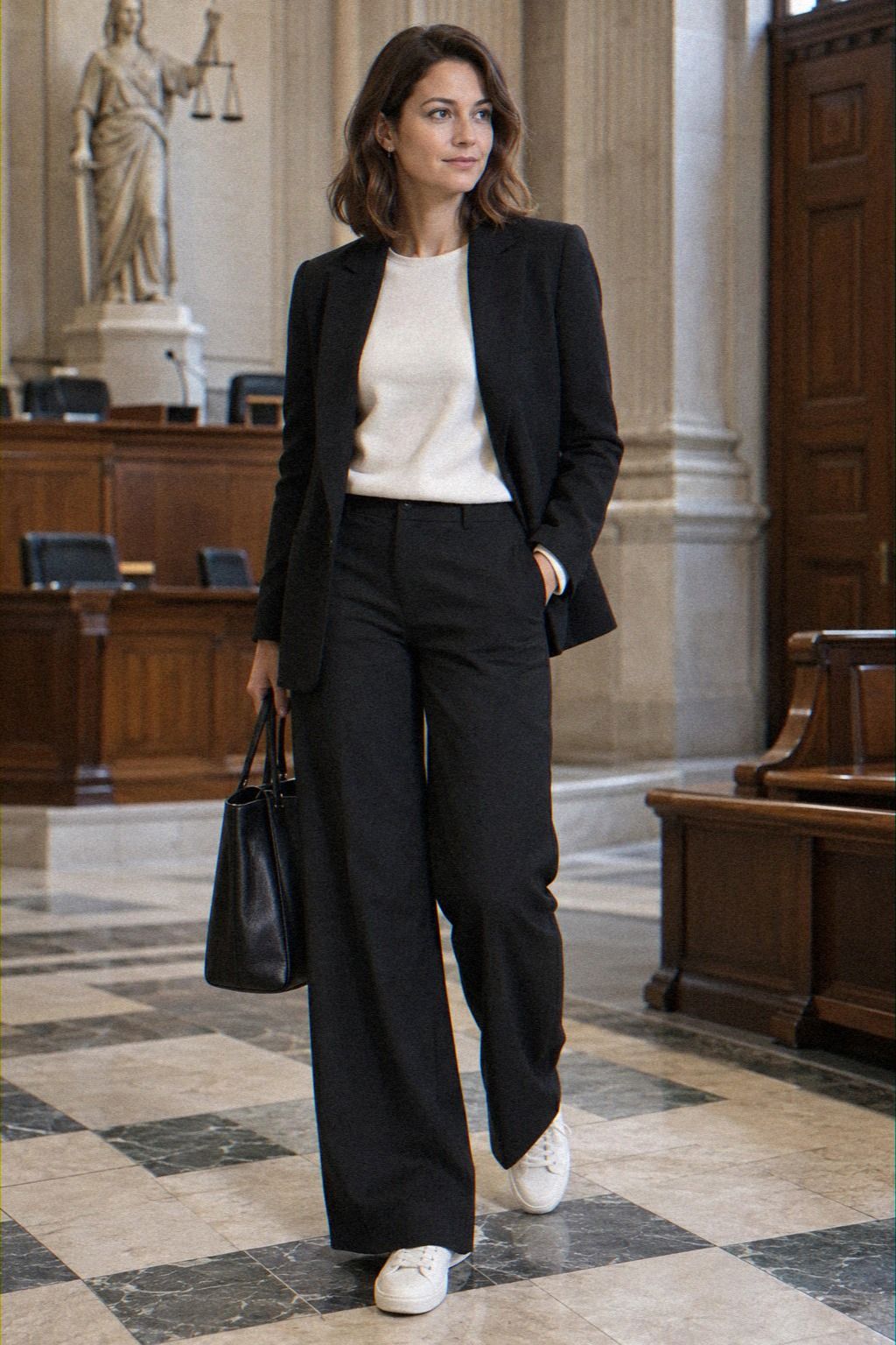 Build Shape With Ankle Trousers and a Waistcoat