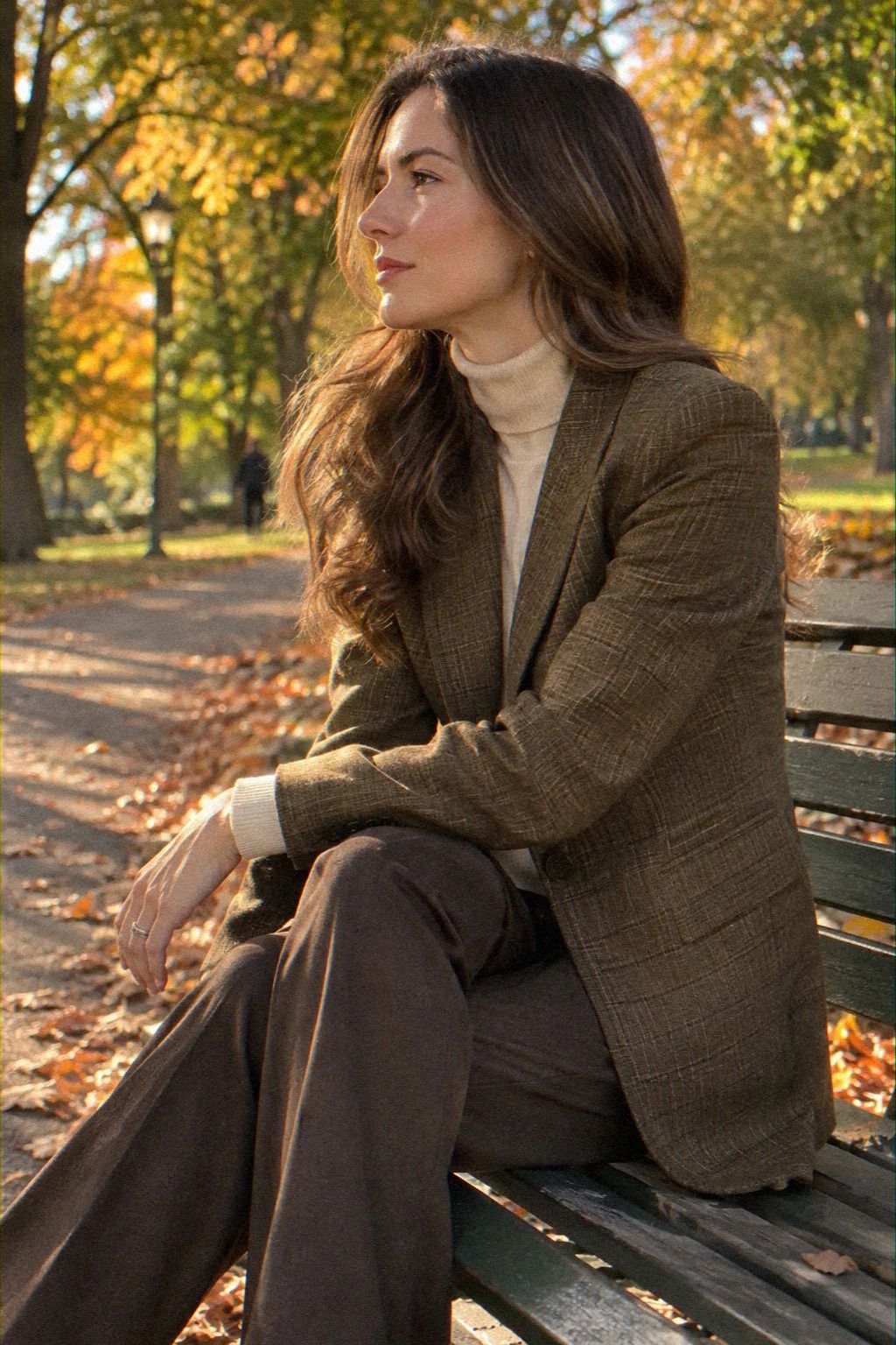 Build a Layered Blazer and Turtleneck