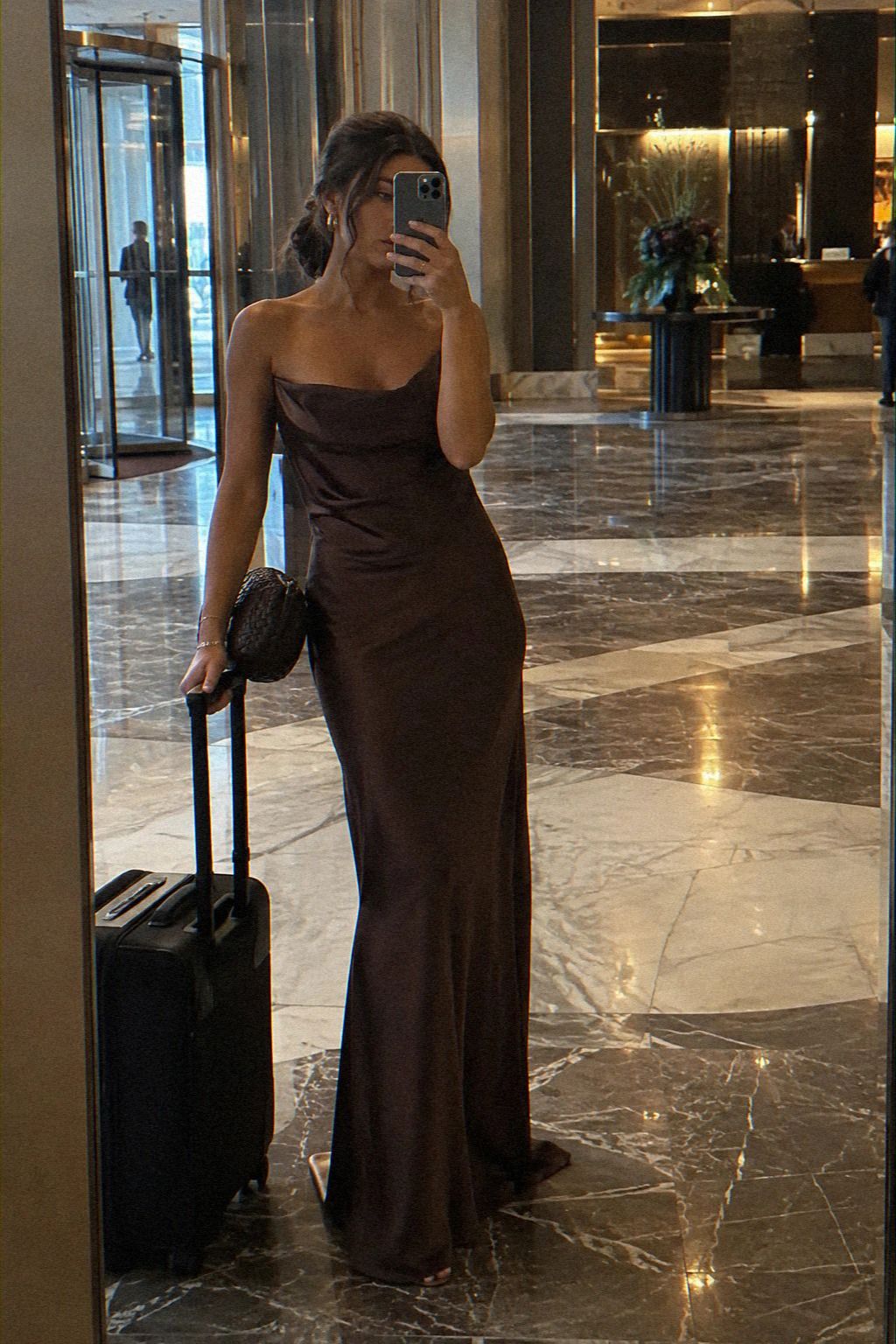 Formal Wedding Attire In Evening Colors