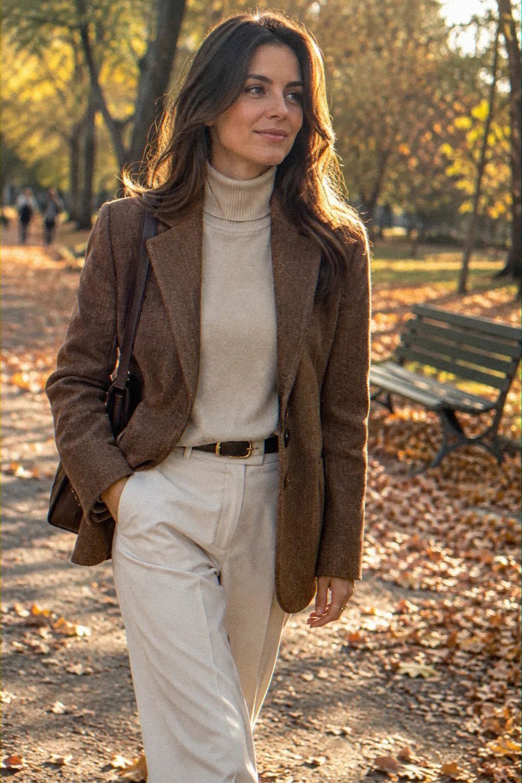 Start With a Fine Knit Turtleneck, Then Add Wool
