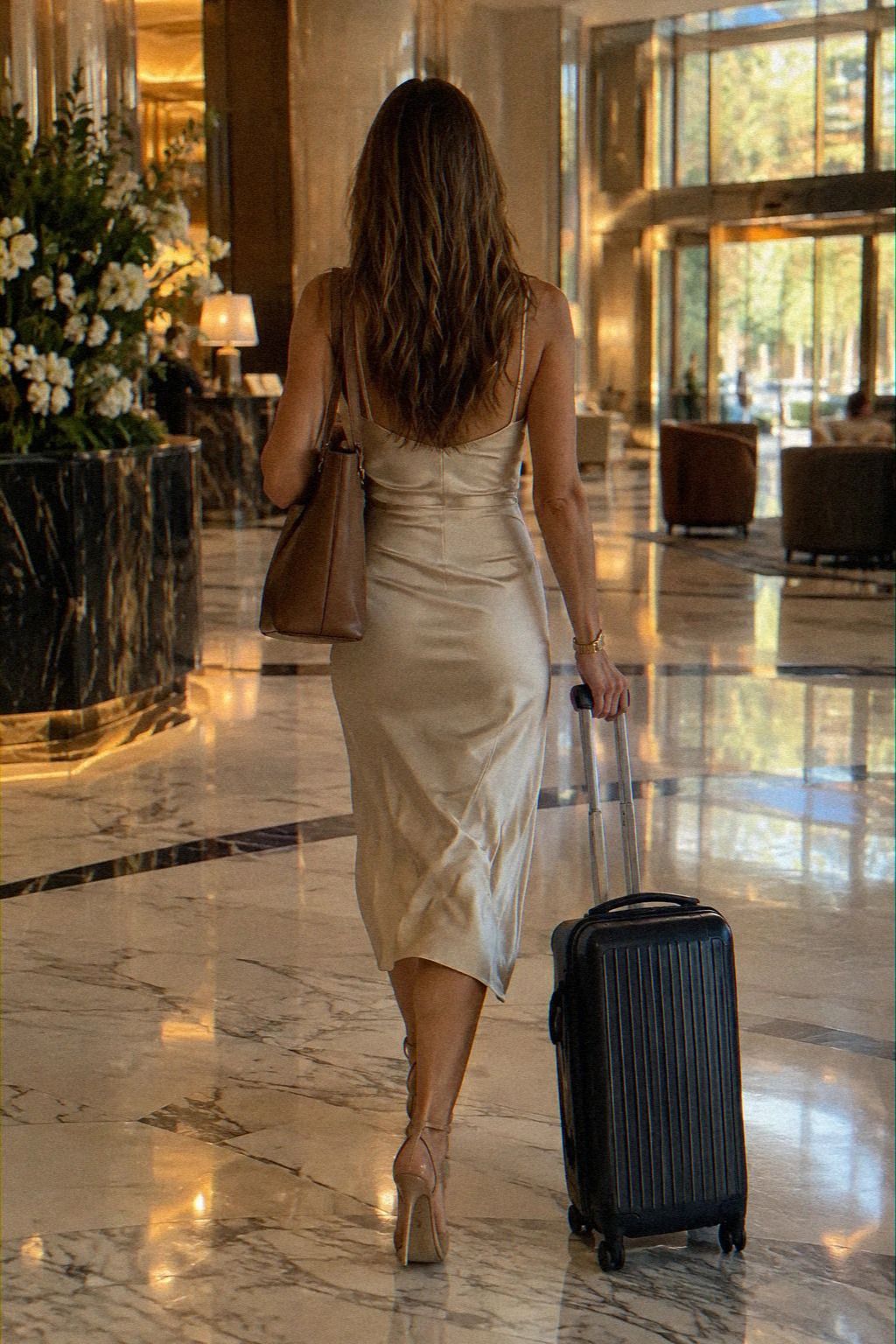 I Chose a Polished Midi Dress: The Clean-Hem Rule