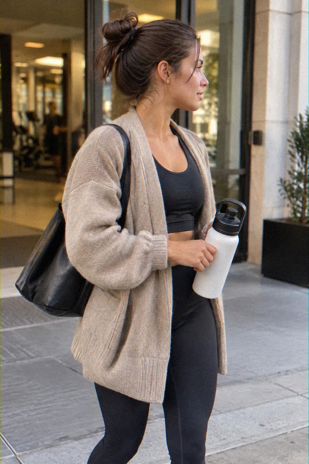 I Added a Soft Cardigan: The Post-Work Reset