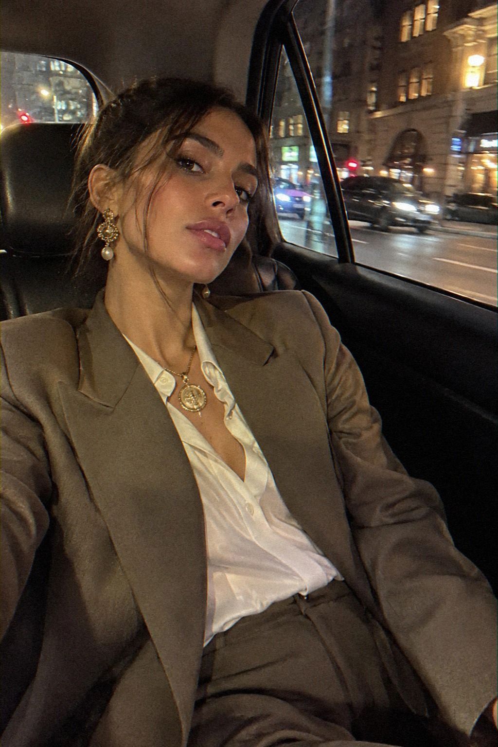 Cultural Jewelry Meets a Modern Suit