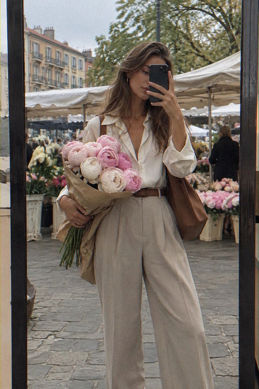 Wide-Leg Trousers or a Silk Blouse?