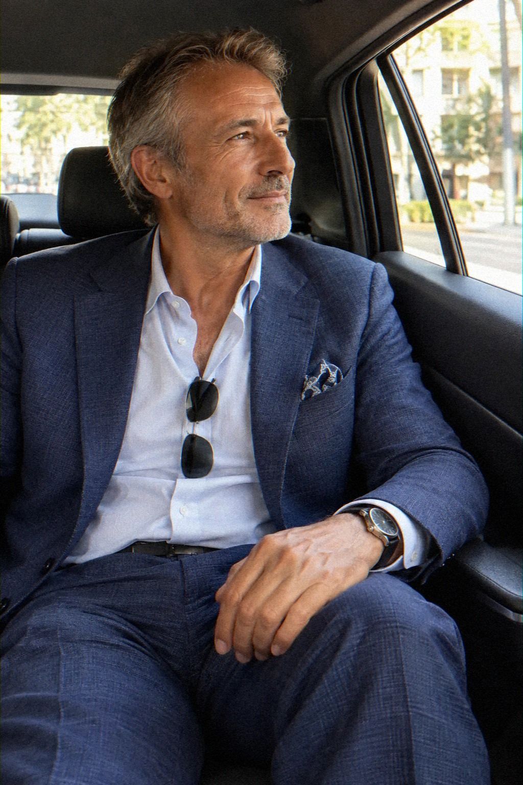 Pair a Linen Blazer with Tailored Trousers