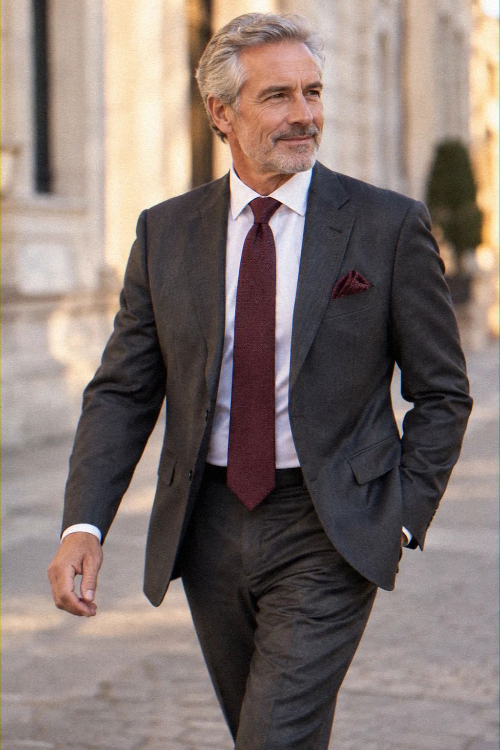 Charcoal and Burgundy: When Should You Use the Contrast?