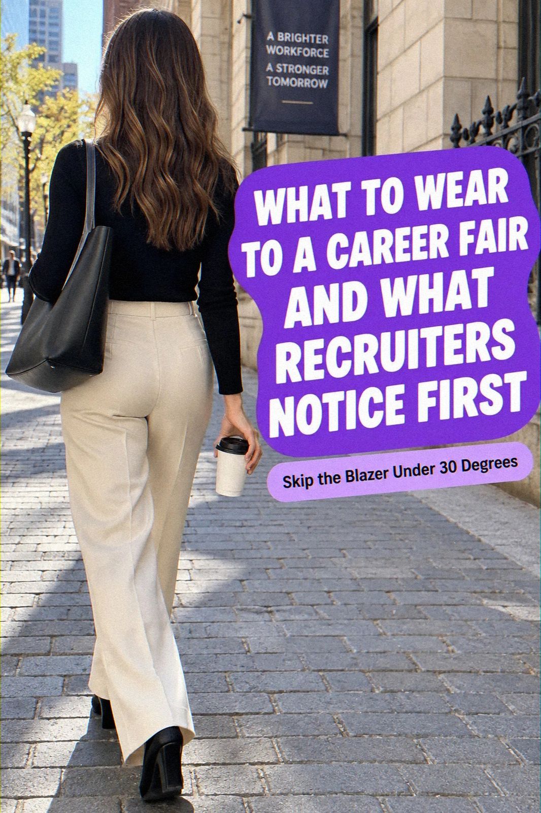 I Wore a Navy Blazer to My First Career Fair, Here Is What Recruiters Noticed First