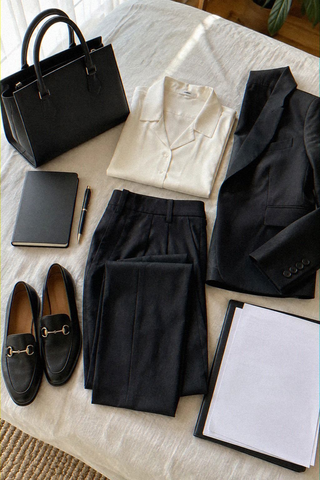 Pack a Structured Handbag with Essential Documents