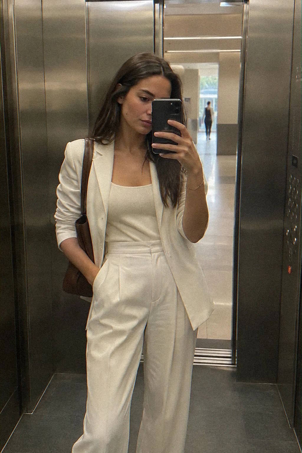 Matching Top And Trousers For Clean Lines