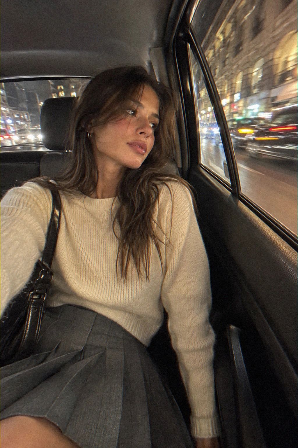 Pair a Fine Knit With a Pleated Skirt