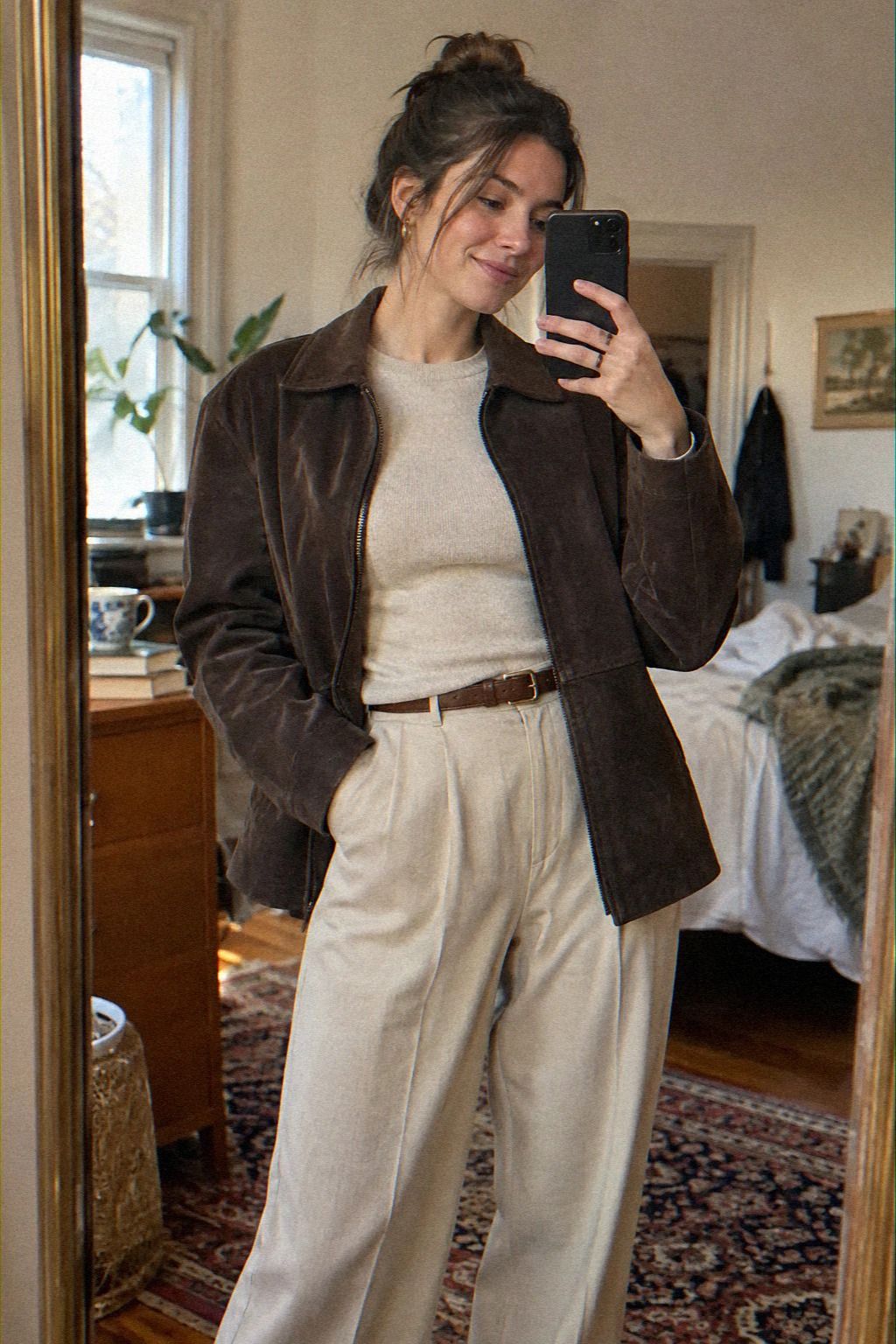 What Should You Wear First: Trousers or the Knit?