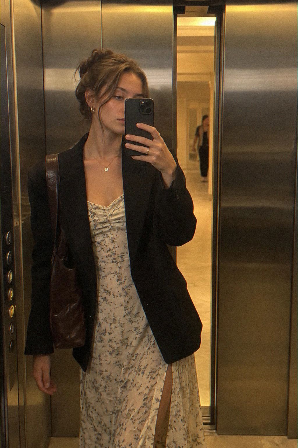 Floral Print, Structured Layer