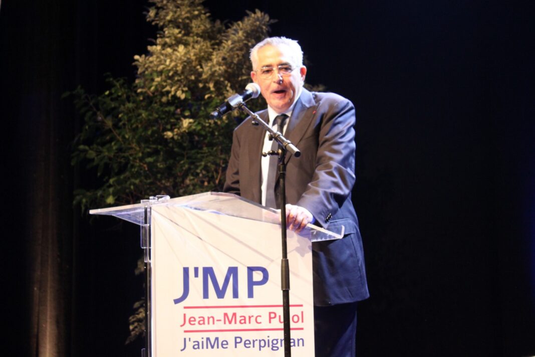 Jean-Marc-Pujol Jean-marc Pujol, maire de Perpignan