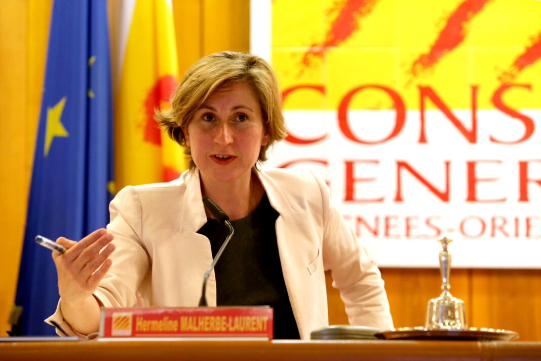 Session Conseil Gnral P.O. - Mai 2013 - Prsidente - Hermeline Hermeline Malherbe présidente du Conseil Général des Pyrénées-Orientales