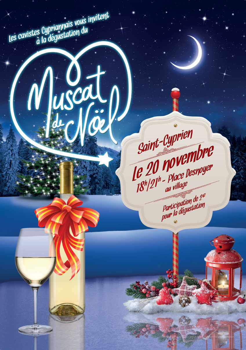 Saint-Cyprien : Le Muscat de Noël arrive…