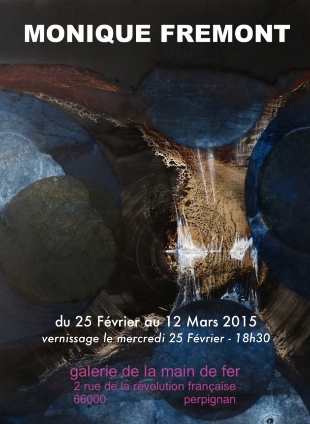 Perpignan vernissage Monique Fremont