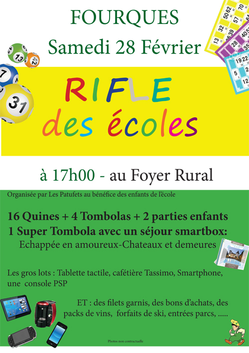Fourques : Rifles de l’école