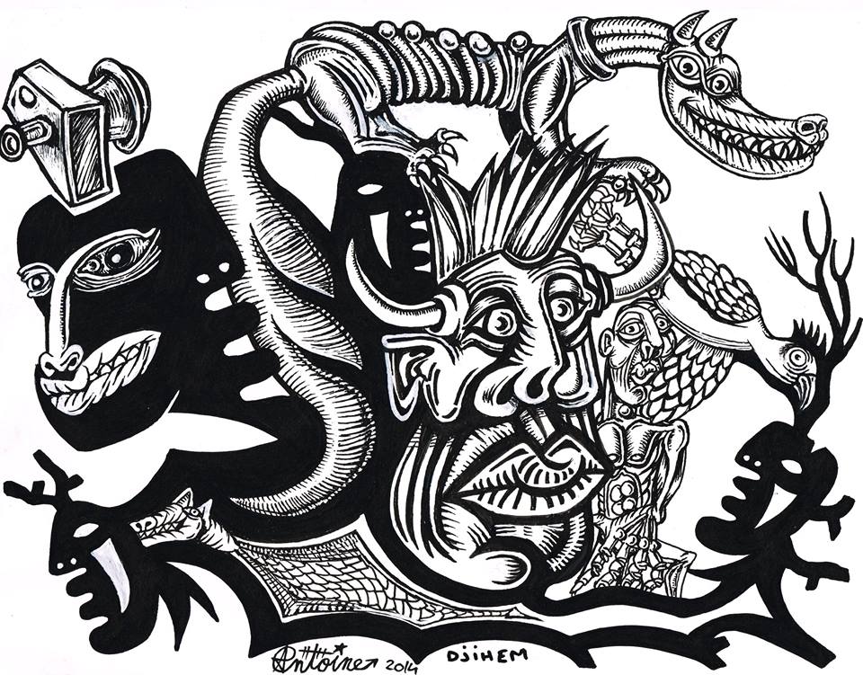 Argelès-sur-Mer ; galerie Marianne ; 25 mars au 11 avril 2015; exposition des oeuvres de Djihem