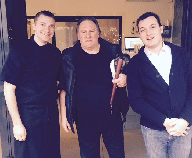 Gérard Depardieu à Banyuls-sur-Mer