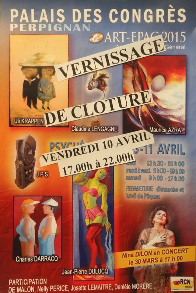 Vernissage de clôture au Palais des congrès de Perpignan