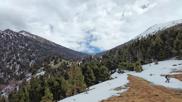 Col Mitja dans les Pyrénées-Orientales