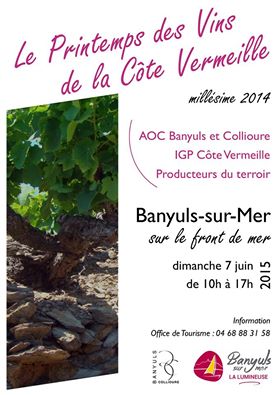 Banyuls sur Mer : Le printemps des vins