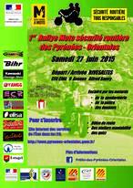1er Rallye Moto Sécurité Routière dans les PO Samedi 27 juin 2015