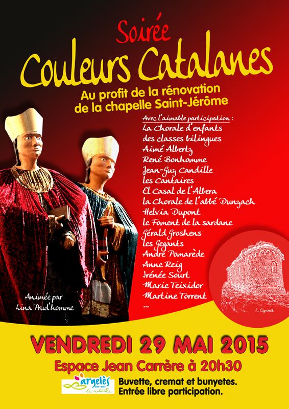 Argelès-sur-Mer : Les rendez-vous jusqu’au 31 mai 2015