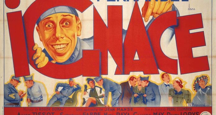 Ignace (Fernandel )collection de l'institut Jean Vigo