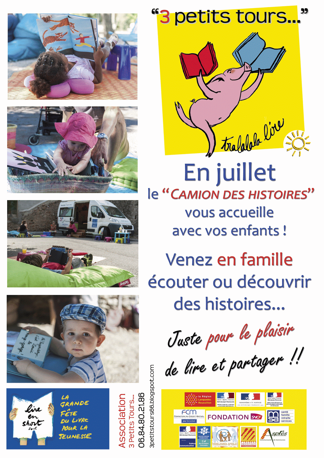 Aspres : la tournée d’été du Camion des Histoires